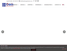 Tablet Screenshot of oasisenergysolutions.com